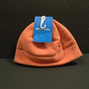 Columbia Youth Fleece Beanie Hat Size S/M Coral NWT